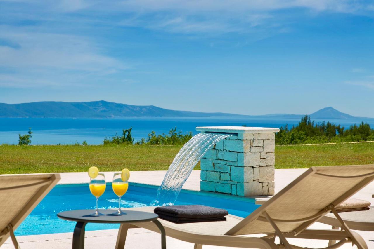 Luxury Panorama Vila With Amazing Seaview In Gondolici 7 Km From Rabac Labin  Esterno foto