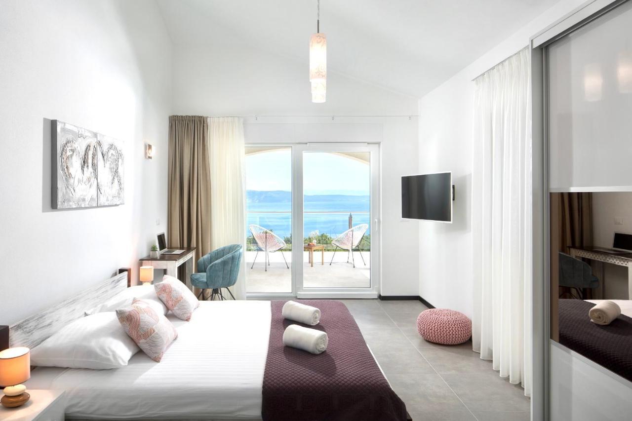 Luxury Panorama Vila With Amazing Seaview In Gondolici 7 Km From Rabac Labin  Esterno foto