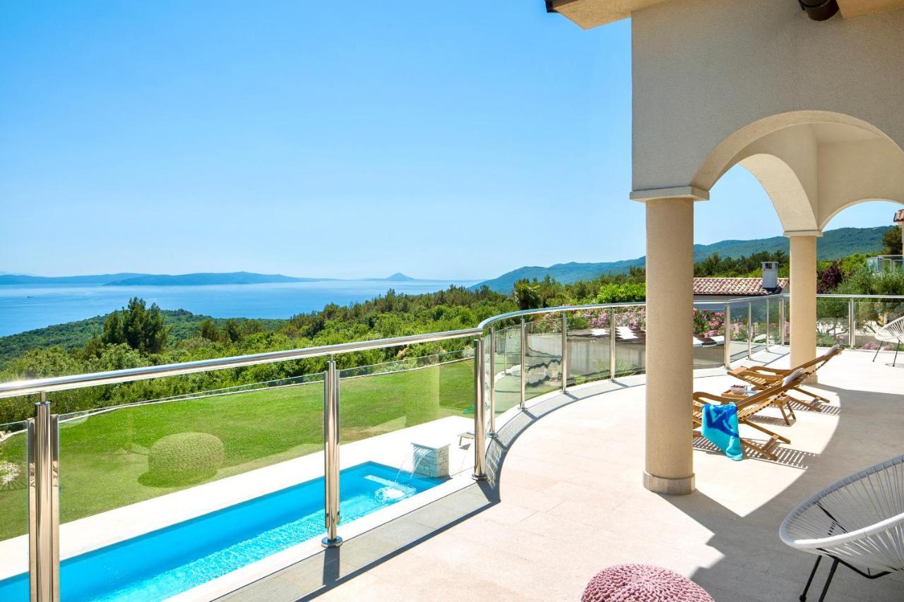 Luxury Panorama Vila With Amazing Seaview In Gondolici 7 Km From Rabac Labin  Esterno foto
