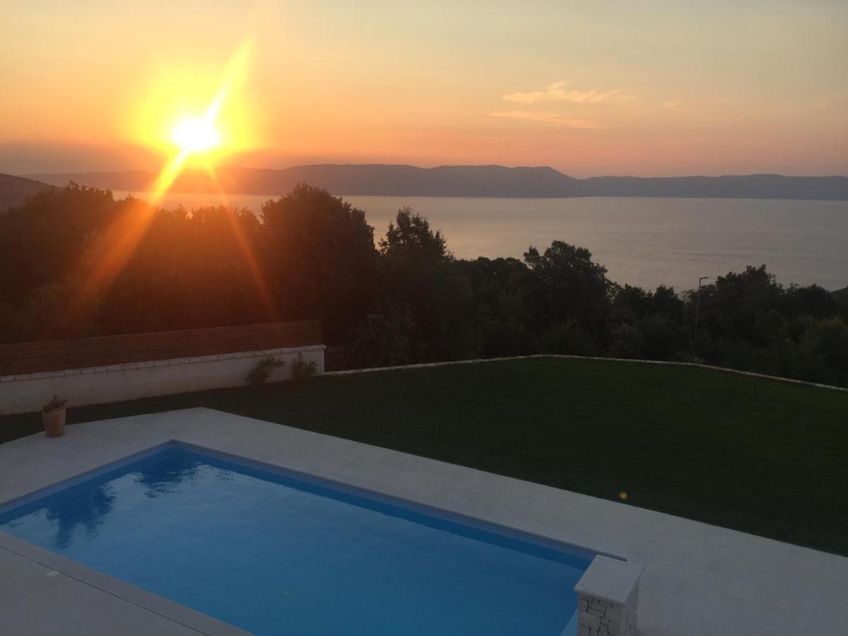 Luxury Panorama Vila With Amazing Seaview In Gondolici 7 Km From Rabac Labin  Esterno foto