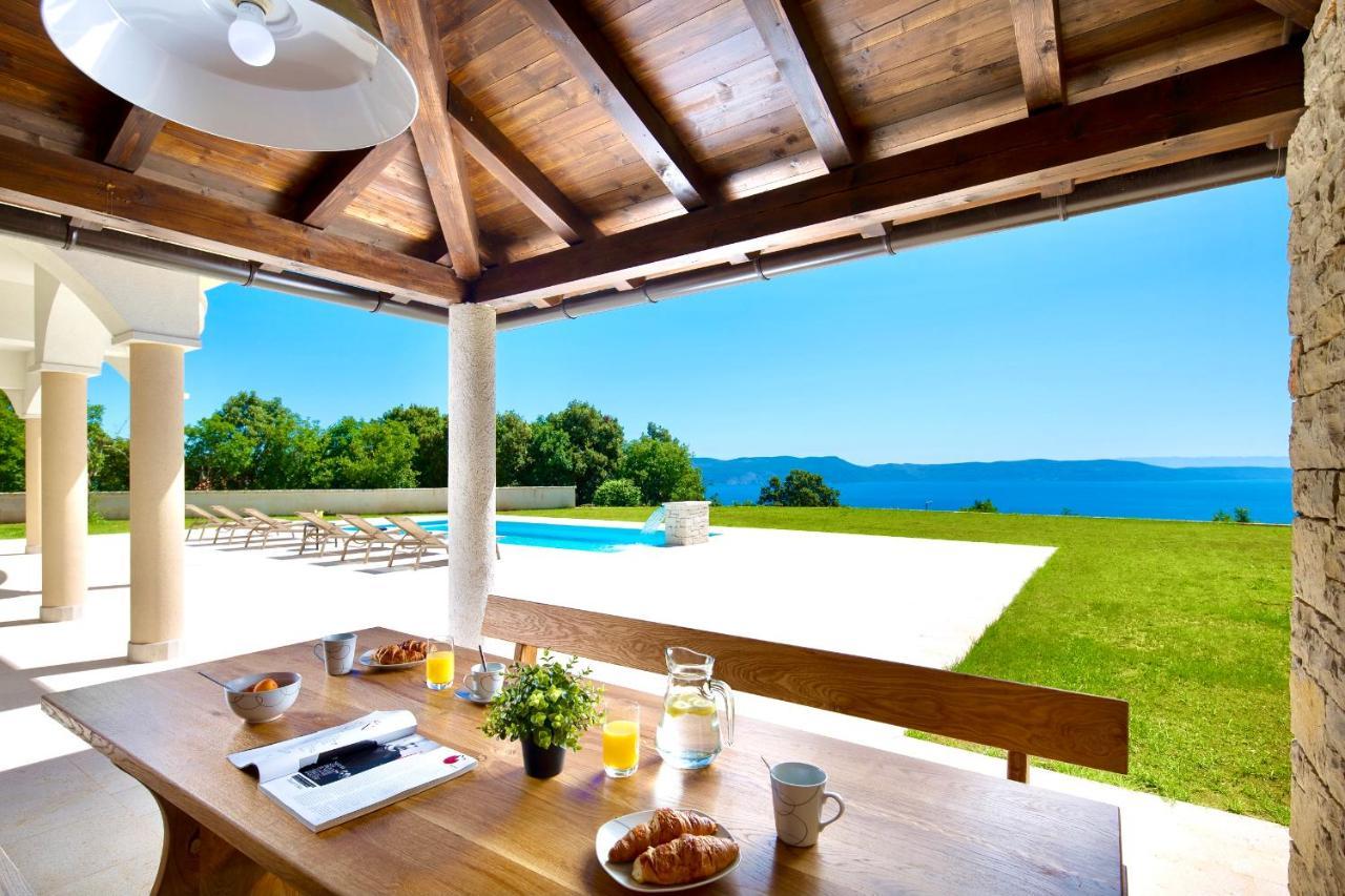 Luxury Panorama Vila With Amazing Seaview In Gondolici 7 Km From Rabac Labin  Esterno foto